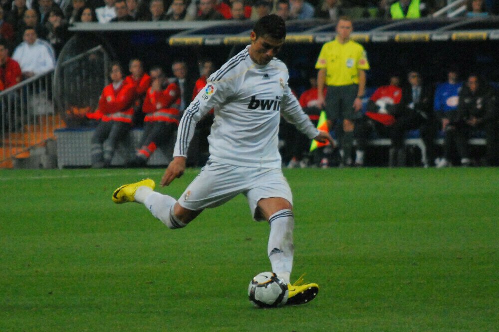 Cristiano Ronaldo Real madrid forması ile