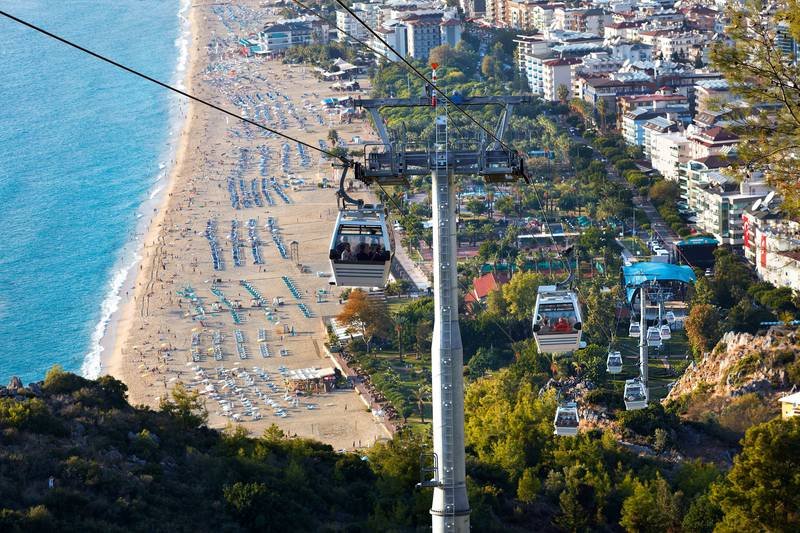 alanya kalesi teleferik